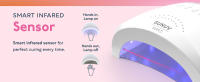 SUNUV SUNone-Lámpara de manicura profesional, secador para Gel UV LED, Sensor infrarrojo hine, 48W - details 5