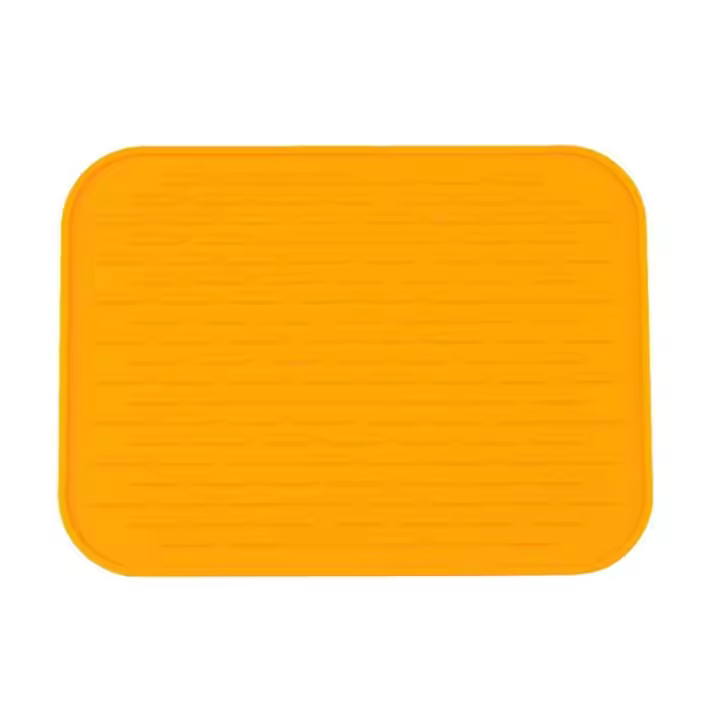 Mantel Individual rectangular de silicona resistente al calor, accesorios de cocina multifunción, soporte antideslizante para ollas - 1