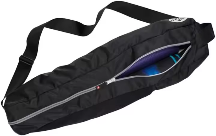 Manduka Go Light Mat Carrier Bag con bolsillo, correa ajustable, adecuado para la mayoría de las esteras de yoga - 1