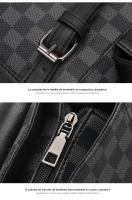 Mochila de Cuero PU para hombres, Mochila Unisex Impermeable para Ordenador Portátil, Regalo para hombres, Para los estudios, viajes o trabajo - details 14