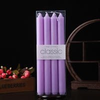 Velas de boda clásicas europeas románticas velas de boda clásicas sin humo cenas largas velas portavelas disponibles en varios colores - details 6