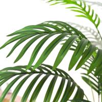 Palmera de Plástico Verde Planta Falsa Tropical para Jardín en Casa Ramas de 49.2 pulgadas - details 13
