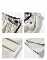 Pantalones de Sudor de Poliéster CHAIFENKO para Hombres Largo Completo, Ajuste Regular, Versátil para Primavera/Verano, Lavable en Máquina - details 6