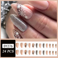 Uñas artificiales brillantes para mujer, uñas postizas de gran cantidad, decoración elegante para mano - details 7