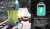 Lampara mata mosquitos impermeable Portátil multifunción LED al aire libre carpa faroles de camping recargable - details 5