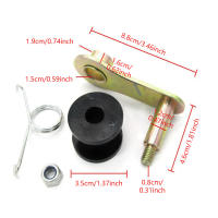 Rueda de cadena Universal para motocicleta, tensor de cadena, guía de rueda, Motocross, Chopper - details 2
