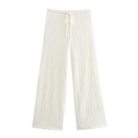 Conjunto de moda para mujer, top sin mangas de cintura alta y pantalones con botones, elegante para mujer - details 9