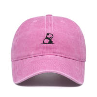 Gorra de béisbol con bordado de Panda para hombre y mujer, gorro con estampado de dibujos animados, estilo Hip Hop, Snapback - details 11