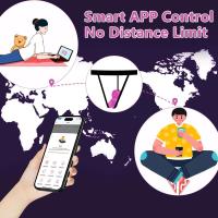 Vibrador Wearable en Correa de Panty 9 Vibraciones en Forma de Mariposa Control Remoto Aplicación - details 10