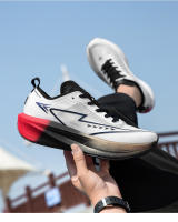 Zapatos acolchados con placa de carbono y superficie de malla transpirable de verano, zapatos deportivos para niños adolescentes - details 19