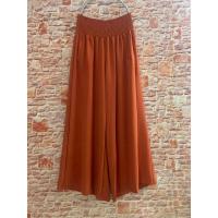BUNO-Pantalones informales versátiles minimalistas para mujer, pantalones elásticos empalmados de cintura alta con bolsillos y pliegues, holgados, de color liso, a la moda, verano 2024 - details 13