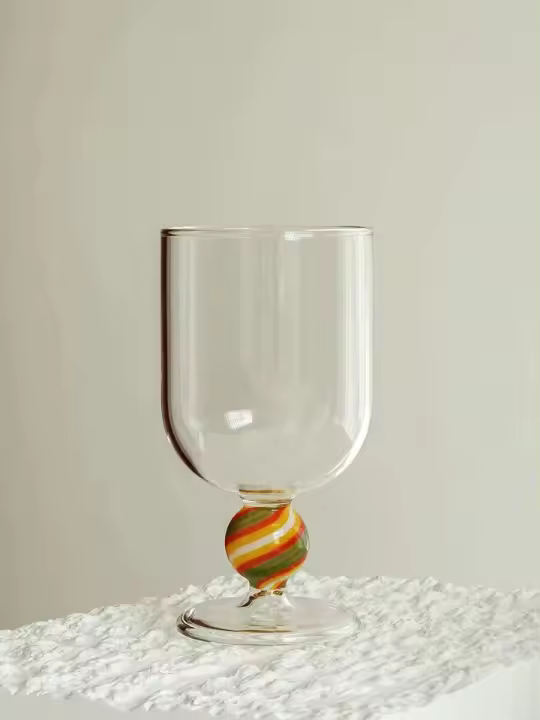 1 pieza 9oz 260ml copa de alto borosilicato hogar vino tinto cola contrato copa de champán de vidrio coloreado - 1