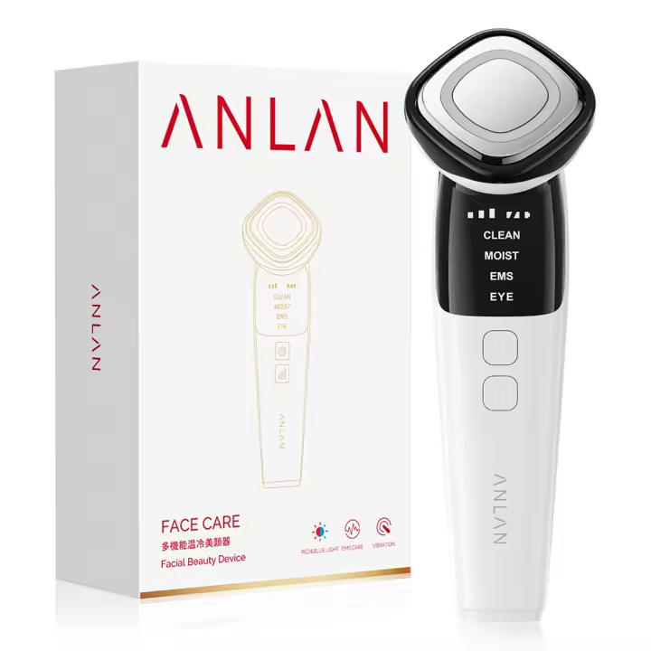 ANLAN masajeador facial Lite microcorriente ojo piel levantamiento removedor de arrugas LED fotón cara dispositivo de belleza - 1