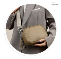 Nuevo Bolso de Cámara de Cuero Tendencia Primera de Piel de Vaca con Pelo - details 14
