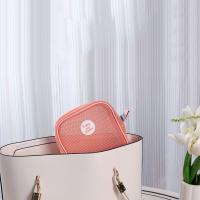 Bolsa con cierre de maquillaje de malla cuadrada bonita, bolsa de aseo transparente, bolsa de cosméticos visible para auriculares, bolsa de almacenamiento de artículos de tocador para niñas - details 4