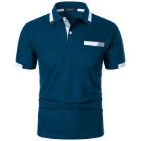 Camisa Polo Para Hombre Verano Manga Corta Clásica Con Botones Ajustada Ligera Transpirable Moda Streetwear Polyester - details 10