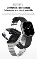 Reloj inteligente con Bluetooth, dos en uno TWS dispositivo de audio, inalámbrico, doble, Nuevo, 2024 - details 0