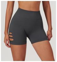Pantalones de Yoga Deportivos sin Costuras Cintura Alta, Levantamiento de Cadillas, Transpirables para Entrenamiento Material de Nylon - details 10