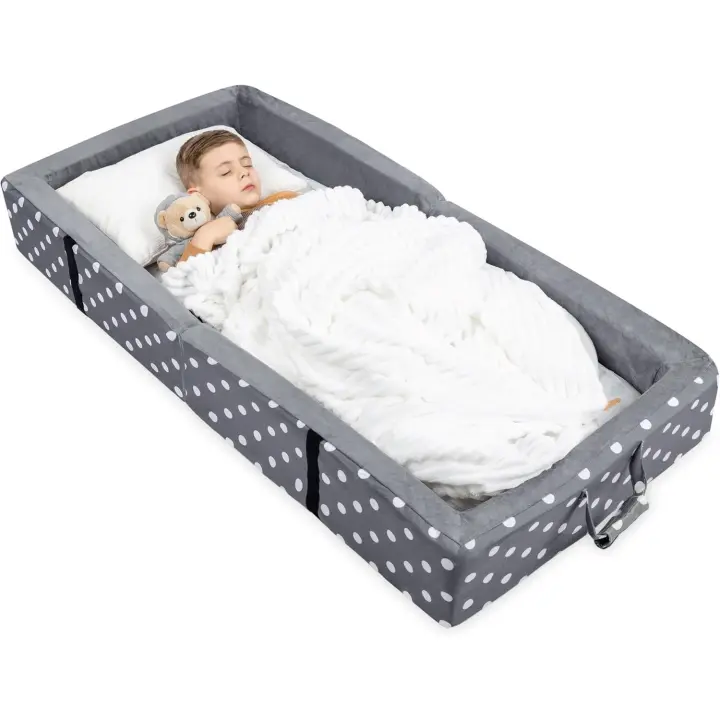Viaje Portátil Paragolpes Cama - se Pliega Par Viajar - 1