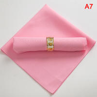 Servilletas de tela de poliéster para decoración del hogar, servilletas para restaurante, boda, fiesta, banquete, cena, 48x48cm - details 7