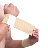 2 Pcs cotton fitness elastic bandage hand wrist strap wrap - details 3