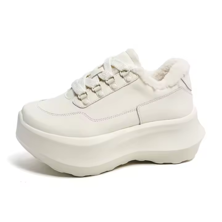 Nuevas zapatillas de plataforma para las cuatro estaciones, suelas de muffin, zapatos casuales ligeros y que aumentan la altura - 1
