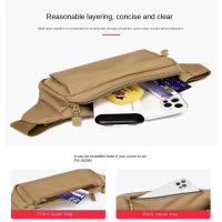 Bolsa de tela Oxford para ciclismo, bolso de cintura portátil, resistente al desgaste, impermeable, cinturón de hombro - details 8