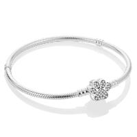 Pulsera de Plata Esterlina 925 Encanto de Mariposa Estrellas Luna Cadena de Seguridad - details 45