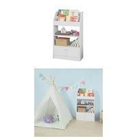 Estantería de Juguetes para Niños Almacenamiento Multifuncional con 2 Cajas Coloridas y Prácticas - details 24