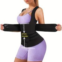 Neopreno-Corsé Recortador De Cintura Para mujer, Chaleco moldeador De cuerpo, Sudor De Sauna - details 2