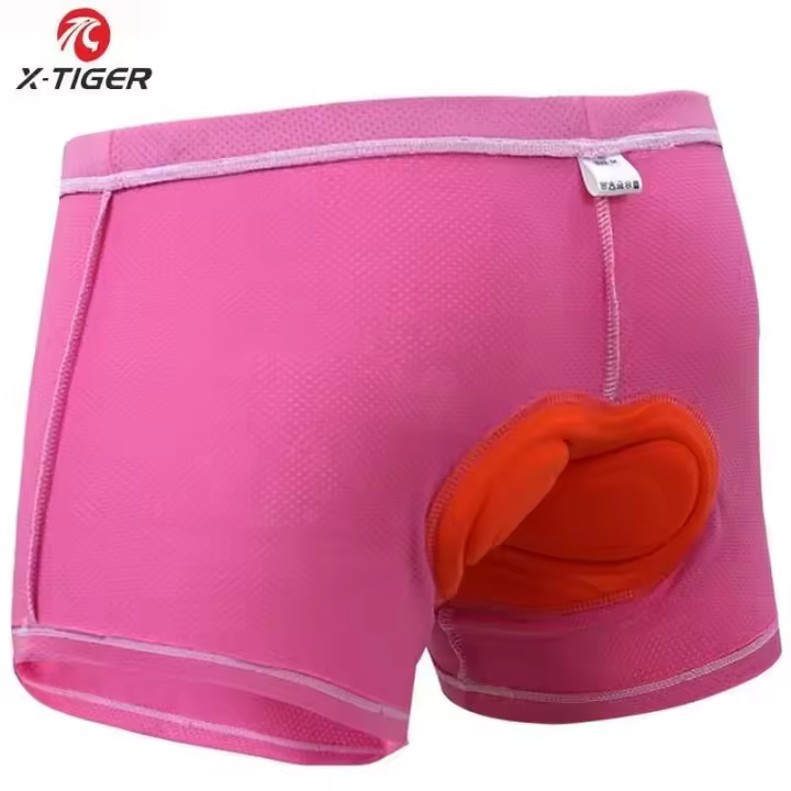 X-TIGER Medias de Ciclismo MTB a Prueba de Golpes Ropa Deportiva para Mujeres para Rutas de Montaña - 1