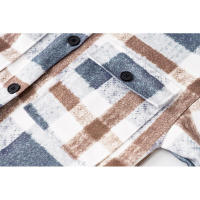 Camiseta larga de lana polar para mujer, ropa para - details 9