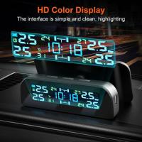 Sensor solar TPMS Sistema de monitoreo de neumáticos de coche Sensores externos de presión de neumáticos para TMPS de 4 ruedas - details 6