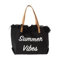 2025 nueva playa Bohemia Fashion Alphabet Design sense tote bolso lleno de bolsas de compras portátiles de gran capacidad bolso de hombro (Regalo 2 piezas) - details 7
