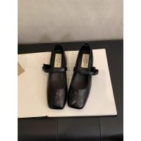 Francés retro cabeza cuadrada boca poco profunda solo zapatos femeninos 2025 tacón medio tarde noche temperamento hadas tacón grueso Mary Jane pequeños zapatos de cuero - details 1