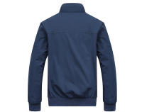 Chaqueta de Hombre Bomber Ligera Casual Abrigo con Cremallera para Primavera y Otoño Chaqueta de Moda Callejera Hip Hop con Bolsillo Material Exterior de Poliéster Cuidado de Tela Lavable en Máquina - details 5