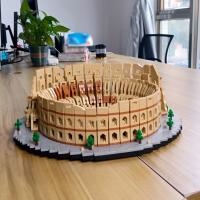 Micro Mini bloques de construcción para niños y adultos, conjunto de juguetes, arco, Triomphe, louval - details 1