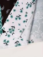 2025 verano de los hombres de impresión a cuadros camisa casual versátil traje. - details 7