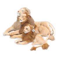 Cojín gigante grande para decoración del hogar, modelo de animales simulados, muñeco de peluche, juguetes para niños, almohada de León - details 5