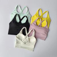Colección de sujetadores deportivos todo en uno, pecho profesional de alta intensidad a prueba de golpes, sujetador para correr, Yoga, Fitness, tela de verano - details 12