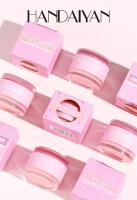 HANDAIYAN Exfoliante labial de doble acción 2 en 1: tratamiento exfoliante para labios, hidratante para labios secos y escamosos, vegano, nutre, hidrata - details 0