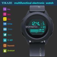 Relojes deportivos de lujo de primera calidad para hombre, reloj electrónico deportivo con alarma multifunción LED Digital resistente al agua para hombre - details 3