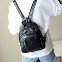 Bolso de hombro de viaje de gran capacidad para mujer, Mochila De Cuero PU de alta calidad, antirrobo - details 2