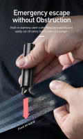 Baseus-martillo de seguridad para ventana de coche, herramienta afilada, martillo de emergencia - details 8