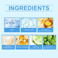 Crema facial hidratante, refrescante, no grasa, calmante y protectora para el aislamiento de la piel. - details 2