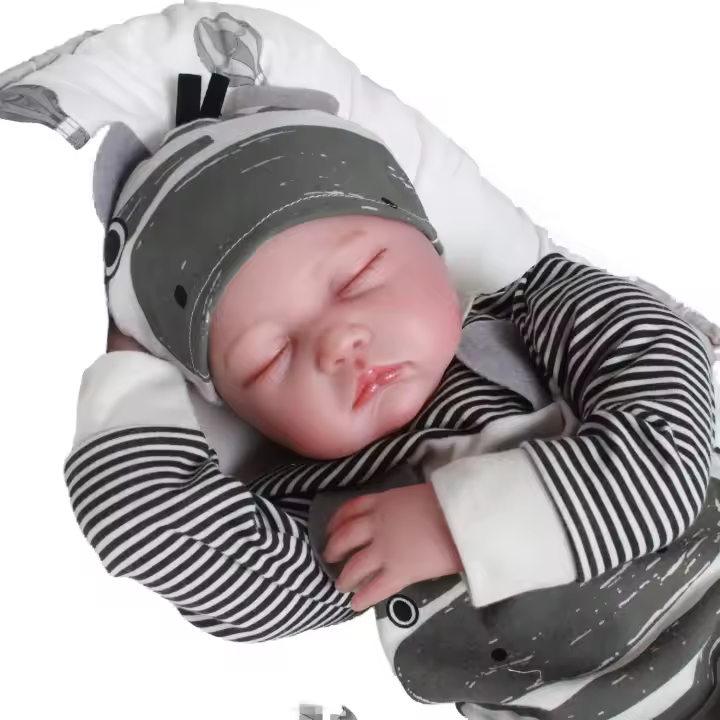 Muñecas de bebé Reborn para dormir, muñeca realista de 22 pulgadas, para niños de más de 3 años - 1