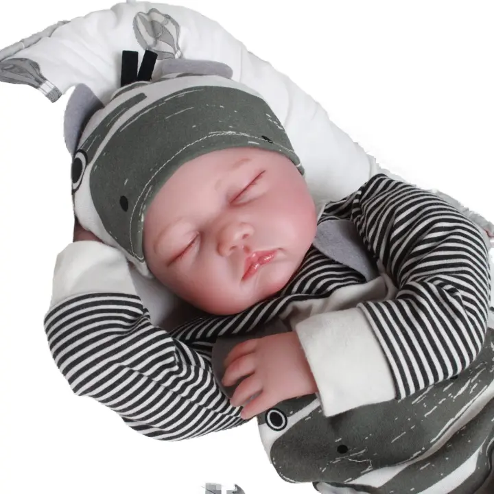 Muñecas de bebé Reborn para dormir, muñeca realista de 22 pulgadas, para niños de más de 3 años - 1