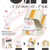 Caja de regalo de la serie de mascotas para niños y adultos, bloques de construcción, juguetes ensamblados DIY, juguetes de animales, regalos de cumpleaños y Navidad para Decoración - details 7