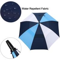 Paraguas de golf con apertura automática, paraguas impermeables a prueba de viento con techo doble extra grande de gran tamaño - details 18