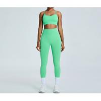 Sujetadores deportivos sin espalda cruzados con top de yoga para mujer - details 4